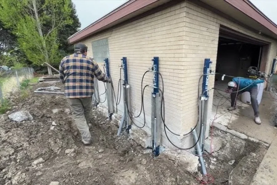 Injection Pier Installation in Bernalillo, NM
