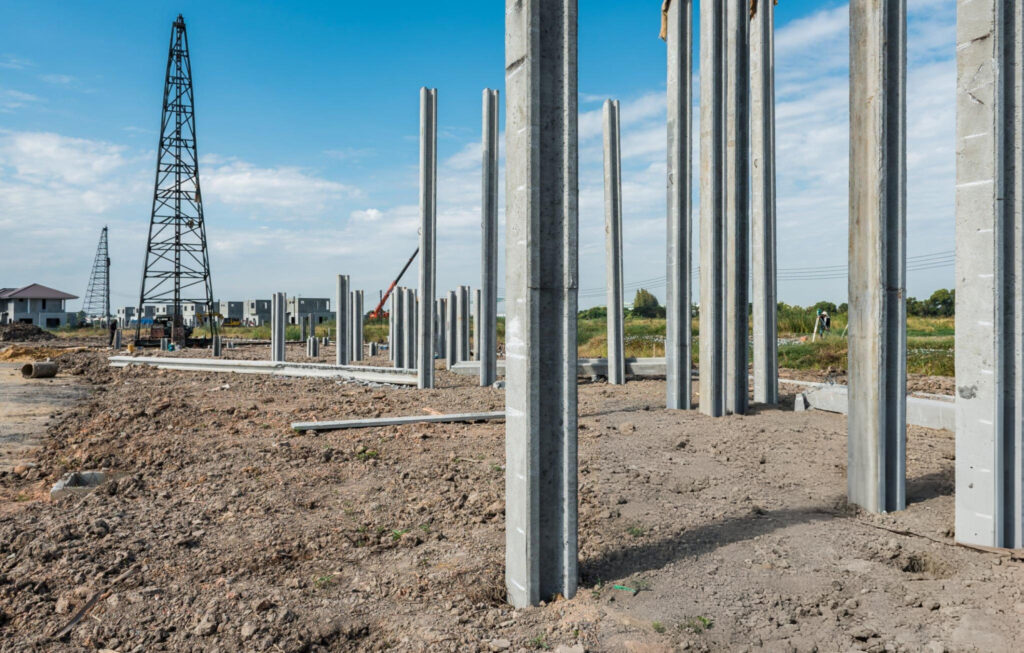Pressed Concrete Pilings in Bernalillo, NM